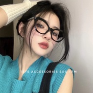 Genuine luxury angular cat glasses for girls with strong personality