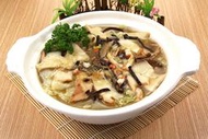 【家常菜系列】古早味白菜滷(鮑魚風味白菜滷)/約1000g~清甜白菜與渦螺肉切片及水翅搭配出魚翅鮑魚風味白菜滷~料多實在