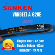 MESIN SANKEN A-620E VBELT V-BELT JIHUA A620E WASHING MACHINE VANBELT a 620 E FANBELT 620