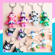 GANTUNGAN CUTE KEYCHAIN CINNAMOR0L KUR0MI SPACE M0LLY | KEYCHAIN