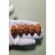 Natural Olive Pit Dentoliva Carved Black Myth Goku Bracelet Fortune Bead 80037