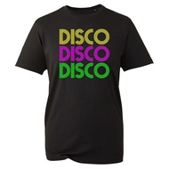 Disco Disco Disco T-Shirt Funny 80'S 90'S Disco Dance Music Party Wear Joke Tops