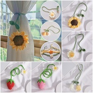 Creative Curtain Binding Strap Handmade Crochet Curtain Ties Bag Pendant