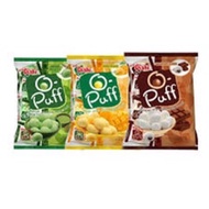 OISHI O PUFF 24pcs/84g Marshmallows/Mallows ~ Mango/Chocolate/Matcha Green Tea