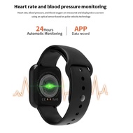 Spot Y68 D20Pro Smart Watch Jam Pintar Sports Bluetooth Blood Pressure Heart Rate Smartwatch Fitness