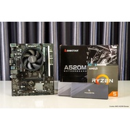 Combo AMD A520 + Ryzen 5 3400G BOX + 16GB Ram + Extremely good New Box BH 36T heatsink for assembly