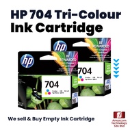 HP 704 Tri-Colour Original Ink Advantage Cartridge [100% Original]