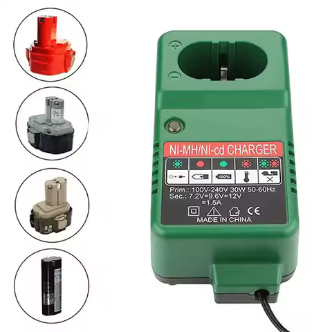 1.5A NI-CD NI-MH Battery Charger for Makita 7.2V 9.6V 12V 14.4V 18V Battery Electric Drill Screwdriv
