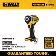 Dewalt DCF911N-B1 20V Max 1/2" BL Compact Impact Wrench- Bare Tool