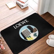 LOEW E Custom Flannel Anti-Slip Floor Mats Carpet Kitchen Bathroom Entrance Floor Mats 40*60cm（16*24in）