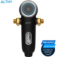ALTHY PRE-AUTO1 Automatic Flushing Backwash Prefilter Spin Down Sediment Water Filter Central Whole 