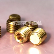 DIN913 Brass Machine Meter Screw rosh Environmentally Friendly Copper H62 Headless Hexagon Socket Fi