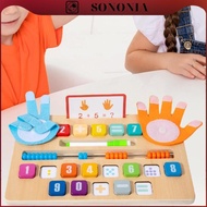 [SONONIA] Educational Learning Number Toy Number Blocks Gift Preschool Learning Toys