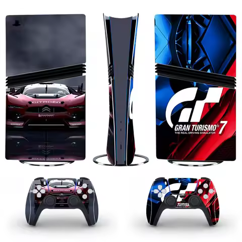 Gran Turismo GT Sport PS5 Pro Digital Skin Sticker Decal Cover for Console and 2 Controllers PS5 Pro