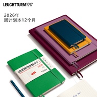 German Lighthouse LEUCHTTURM1917 Weekly Diary Planner 2026B5 One Week Two Pages A6 Notebook Acid-Fre