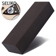 SELIKO Ebony Wood, 120*40*25mm Multi-application Ebony Lumber, Portable Instruments Tools DIY Materi