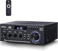 AK45 Pro HiFi Amplifier, Stereo Amplifier, 2 Channels, Bluetooth 5.0, Power Amplifier, 50W X 2, Digi