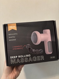 黑色迷你筋膜按摩槍 massager