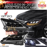 VLAND LEXUS IS250 2006-2012 FULL LED HEAD LAMP Headlamp With Signal Running
