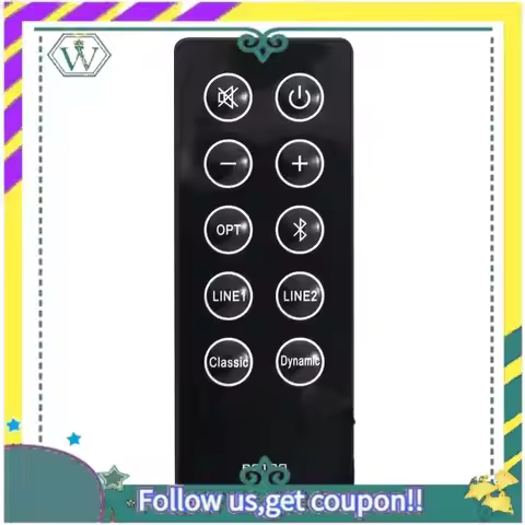 A28Q-Replace RC10D RC100 Remote Control For Edifier R2000DB Soundbar Powered Bluetooth Bookshelf Spe