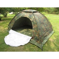 4 to 6 person camouflage camping tent