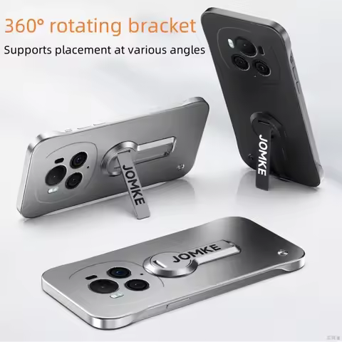 For Honor Magic 6 5 4 Pro Case Luxury Borderless 360° Bracket Cover for Honor Magic6 Pro Shockproof 