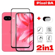For Google Pixel 9A 2025 Screen Protector Camera Lens Pixel9A 9 A Phone Glass Tempered Full Glue HD 
