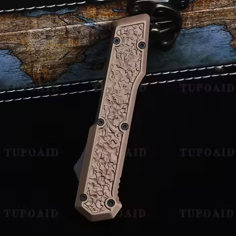 High-Quality Micro UTX 85 OTF Knife TECH PocketKnives CNC Aaluminum Handle Outdoor Camping Hiking Ut