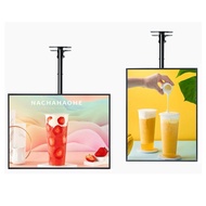 Menu board with light ultra-thin LED TV light box LED light box menu board hanging menu board displa