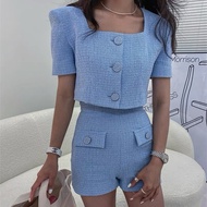 [Set] Chanel Style Top+Chanel Pants