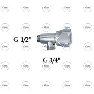 DOE DE47 (G 1/2"X3/4") ANGLE VALVE C/W DOE ABS CHROME PLATED HANDLE