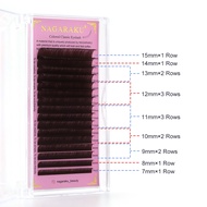 NAGARAKU Eyelash Fashion Extension - Brown Color