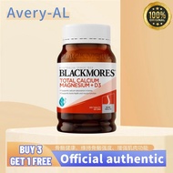 【Best seller-buy 3 get 1 free】Blackmores Total Calcium Magnesium + D3 200 Tablets | Blackmores Gluco
