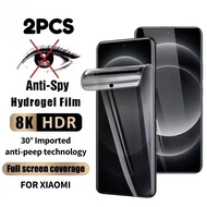 2Pcs Matte Frosted Hydrogel Film For Redmi K90 K80 Ultra Pro Max Anti Blue Light Anti Spy Privacy Sc