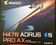 MAINBOARD (เมนบอร์ด) 1200 GIGABYTE H470 AORUS PRO AX มือสอง