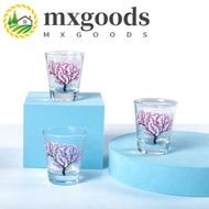 MXGOODS Wine Glass Creative Small Color Changing Glass Liquor Sakura Cup