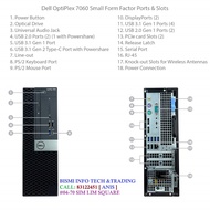 Refurbished-Dell OptiPlex 7060 SFF Desktop(Intel i7-8700 |16GB RAM |512 GB SSD) Windows 10 Pro Free Dell Keyboard&amp;Mouse