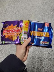 英國直送 - Cadbury Crunchie/ Nestle Yorkie 朱古力 [優惠裝]