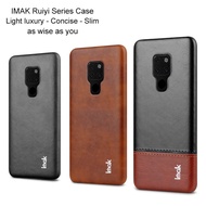 [SG] Huawei Mate 20 / Pro - Ruyi Leather Casing Full Coverage Case Black Brown Premium Shock Resistant