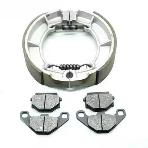 For Kawasaki Eliminator 400LX 400SE ZL400 B1-B3 C1-C3 400 LX SE Motorcycle Front Brake Pads Rear Bra