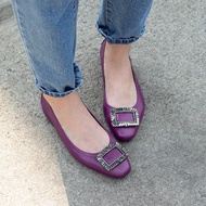 Sweet Palettes รองเท้าหนังแกะ Diaz Lucent Royal Purple