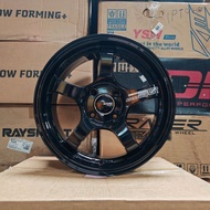 [4PCS] New Sport Rim 15inch Advan GT 15X7JJ ET40 4H100 Black