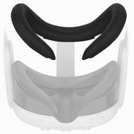 【kenouyo】Face Cover for Meta Quest 3 VR Headset Silicone Face Cushion Pad Sweatproof Blackout Eye Mask for Meta Quest 3 Accessories