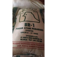 25Kg Pakan Anak Ayam Bebek Puyuh Sreeya Br1 Starter 25 Kilogram