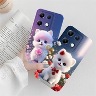 Golden Case [06] Softcase REDMI NOTE 13 4G/5G/REDMI NOTE 13 PRO 4G/5G/ POCO M6 PRO Cute Cat Motif - 