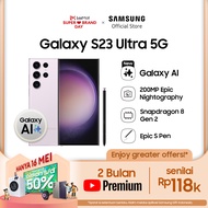 Samsung Galaxy S23 Ultra 12/256 GB, Handphone AI, 200MP Nightography Camera &amp; Snapdragon 8 Gen 2 (4nm), HP flagship Samsung, Smartphone, Android, Garansi resmi