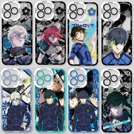 BLUE LOCK Case For Motorola Moto G32 G22 Edge 40 Pro G60 G72 5G G52 G30 G53 G9 PLUS  Anime Phone Cas