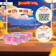 Combo 5 Lốc Khăn ăn Napkin Bless You Alavie 33x33 (Lốc 4 gói)