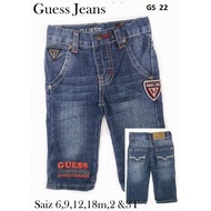 Seluar Jeans GUESS Budak Lelaki - GS 22 .