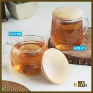 Tea Cup with Filter / Tea Cup Mug with Infuser Filter 320ml / Tea Cup Glass Tea Cup Mug